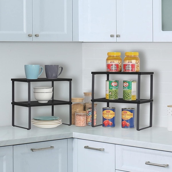 Stackable cupboard shelves 2025