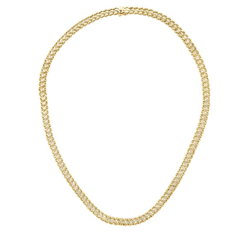 Effy Women's 14K Yellow Gold Diamond Necklace
