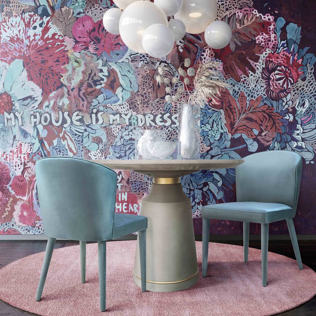 Dumbo Table Dumbo Grey Concrete Dining Table - Overstock - 25611159