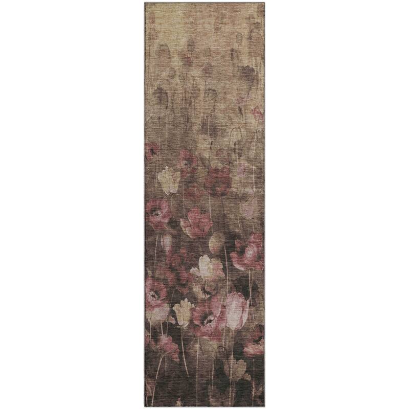 Premium Washable Super Soft Modern Floral Mayfield Rug