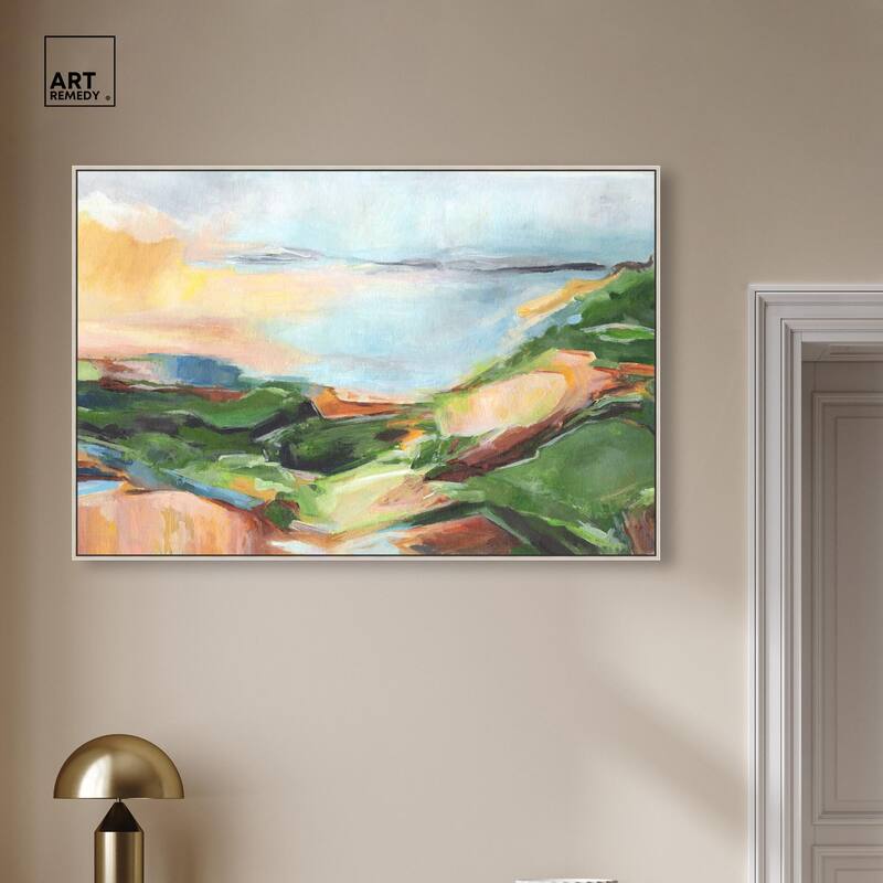 Abstract Landscape Canvas by Art Remedy