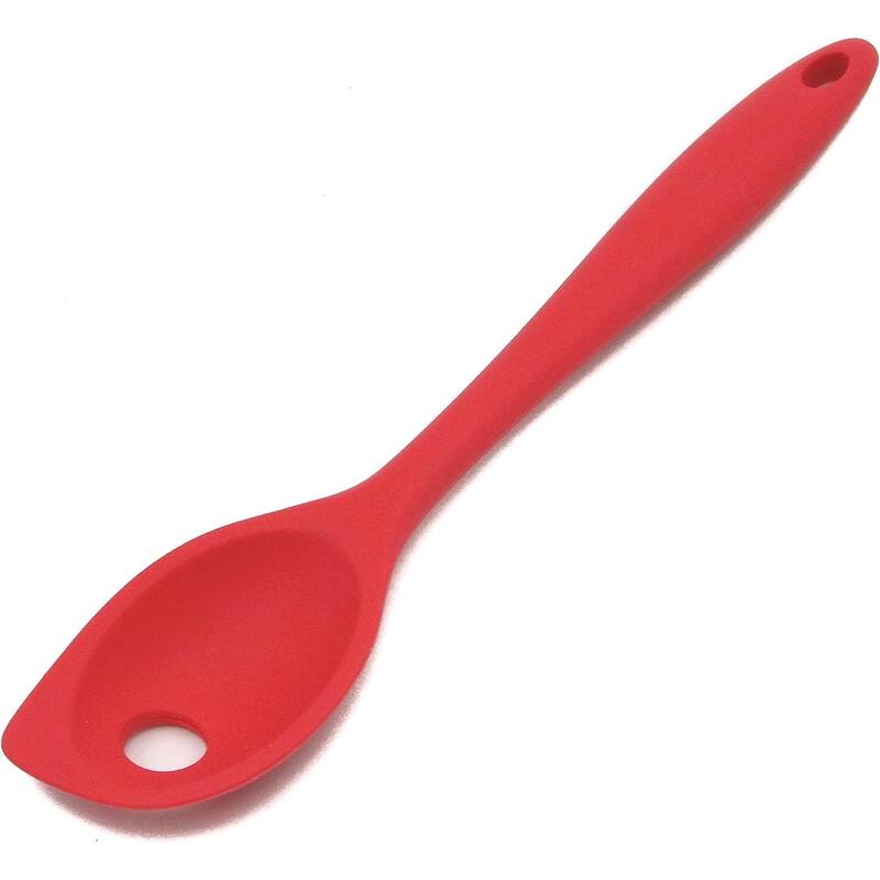 Chef Craft 11-Inch Premium Silicone Mixing Spoon - Red