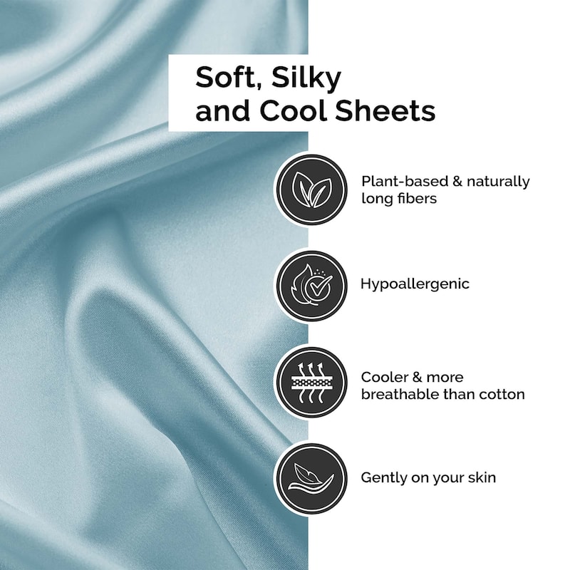 Superior Rayon from Bamboo 300 Thread Count Deep Pocket Sheet Set