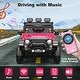 preview thumbnail 4 of 29, Ride on Car with 6 EVA Wheels&4WD, 24V Battery Powered Electric Car for Ages 3-6 Kids