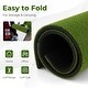 preview thumbnail 22 of 28, 5 x 3 ft Artificial Turf Grass Practice Mat for Indoors and Outdoors