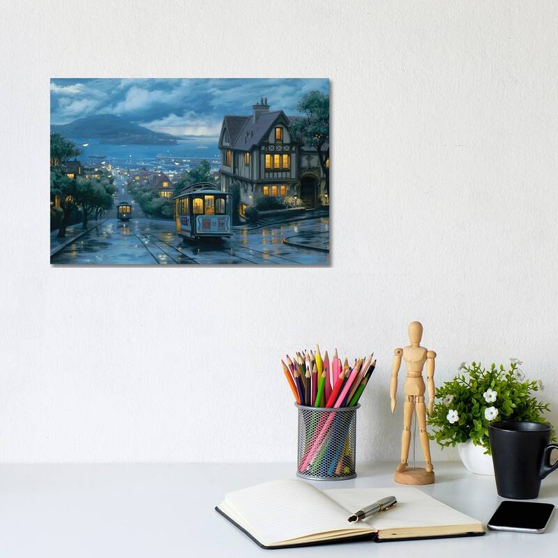 iCanvas "Evening Journey" by Evgeny Lushpin Canvas Print - 8x12x0.75