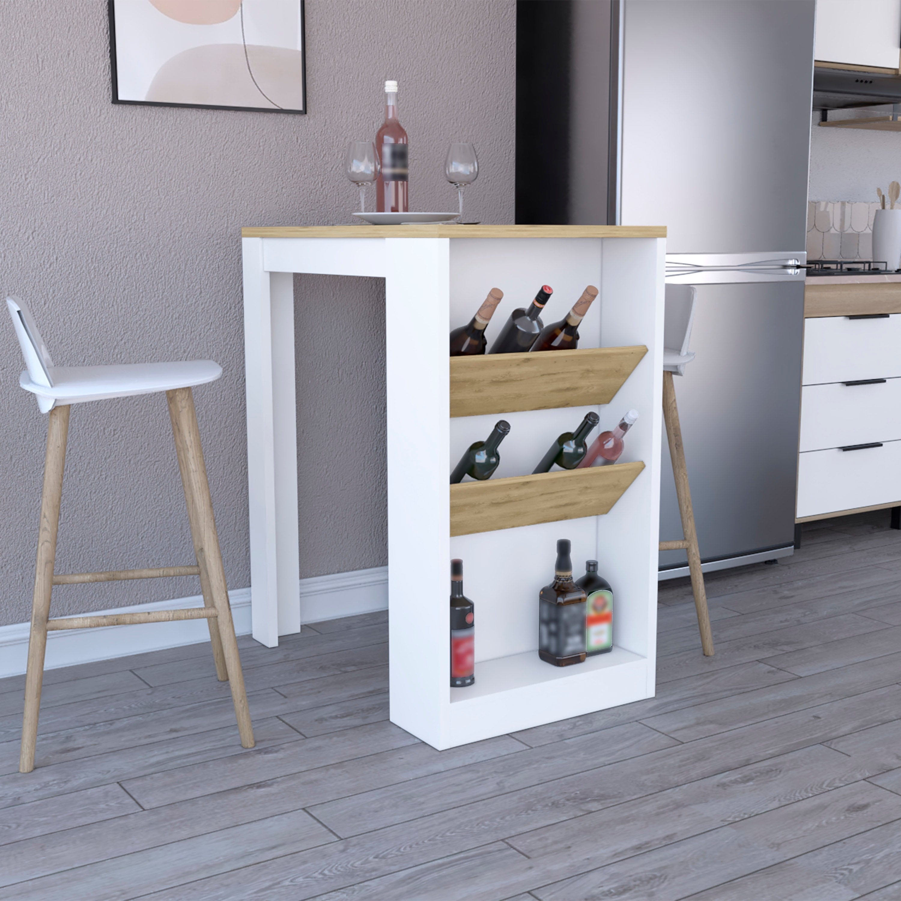 Kitchen dresser with wine rack sales