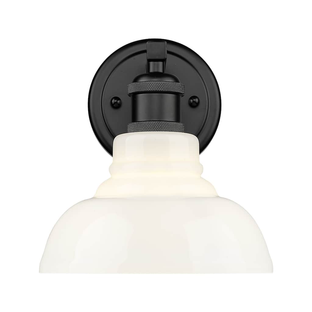 Golden Lighting 0305-BA1 Carver 9" Tall Wall Sconce