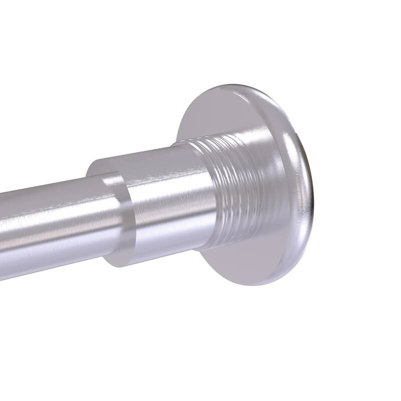 Shower Curtain Rod Brackets - Satin Chrome