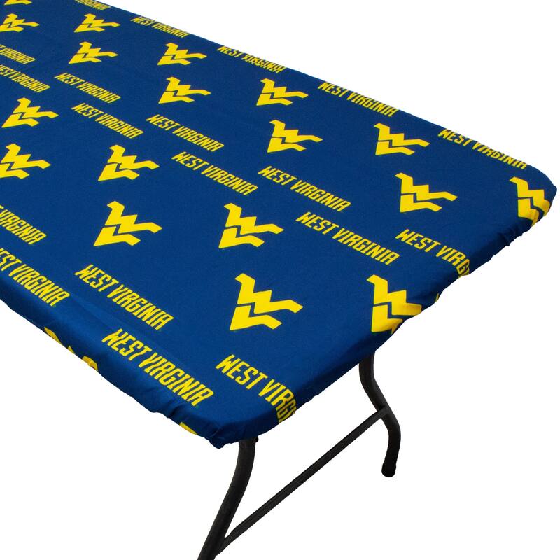 West Virginia Mountaineers Tailgate Fitted Tablecloth