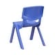 preview thumbnail 26 of 55, 10PK Plastic Stackable Preschool Chair, 10.5" Seat Height - 14"D x 12.5"W x 20"H