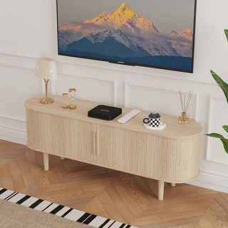 62.99in. Wood TV Stand For TVs up to 70in.
