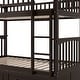 preview thumbnail 15 of 15, Twin Bunk Bed with 2 Storage Drawers, Convertible Solid Wood Bed Frame w/ Ladder & Full Length Guardrails, Detachable Bunk Beds