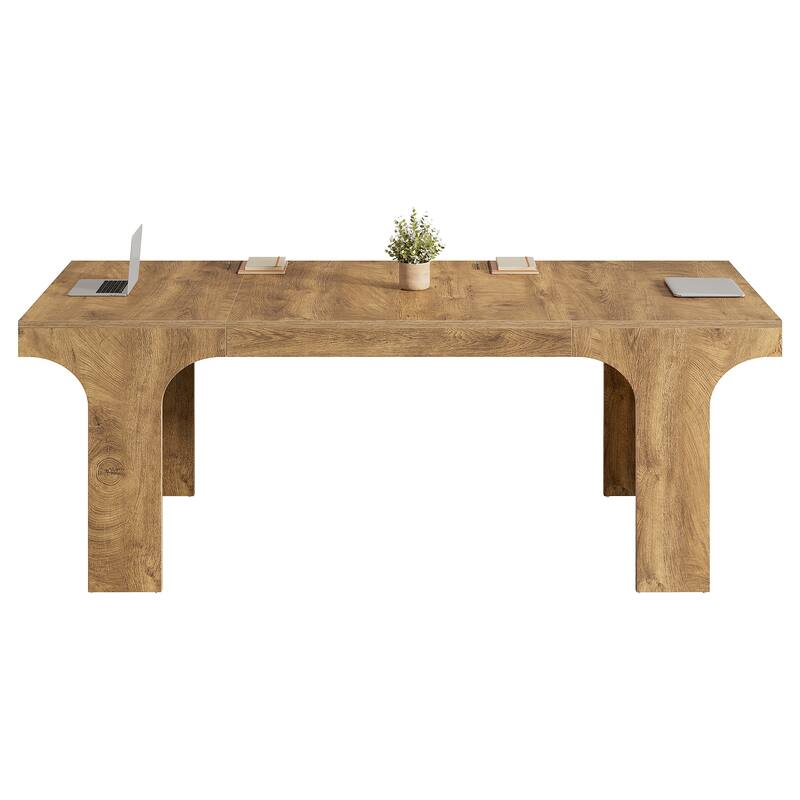 Large Executive Conference Table, Office Meeting Table, Boardroom Computer Writing Desk Workstation Accent Table