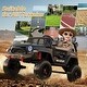 preview thumbnail 7 of 34, EROMMY 24V 2-Seater Ride-On Truck for Kids, 4WD Electric Car with Remote, Lights & Music