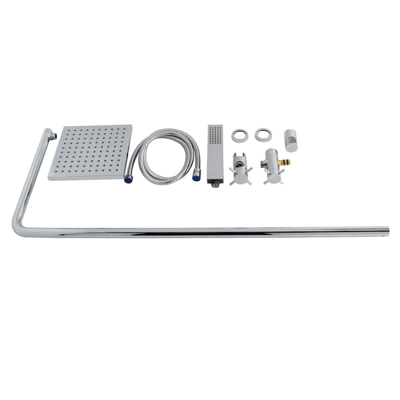 Kingston Brass KSG262.D Claremont Ceramic Disc Shower System with