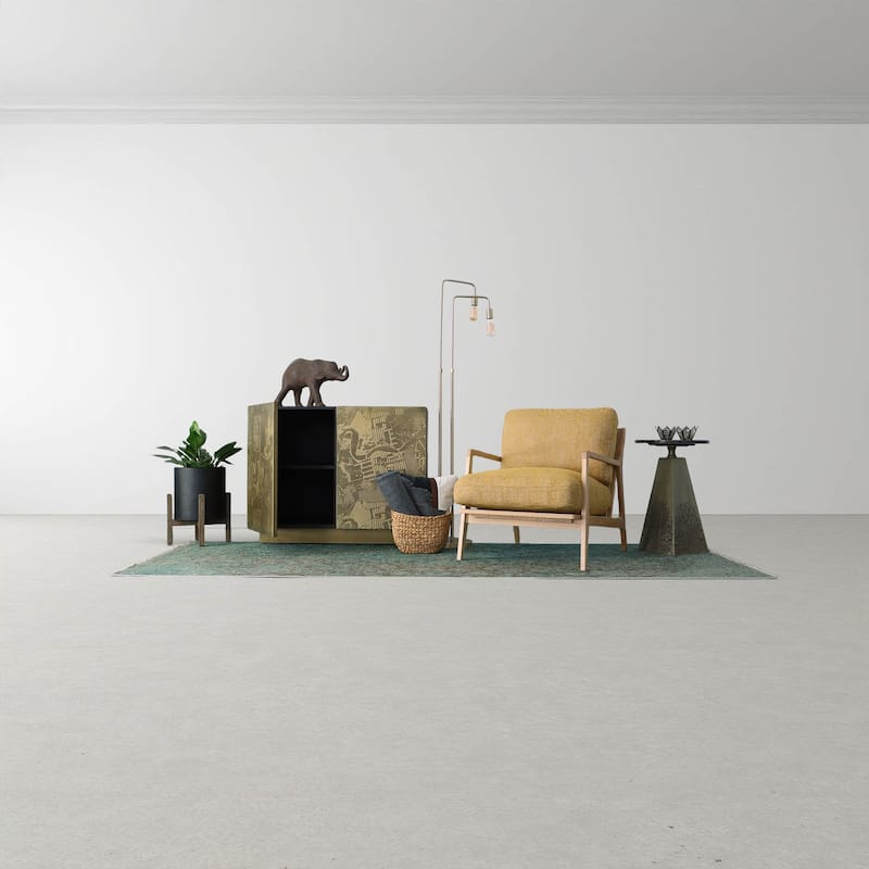 30" Wide Arm Chair, Sage