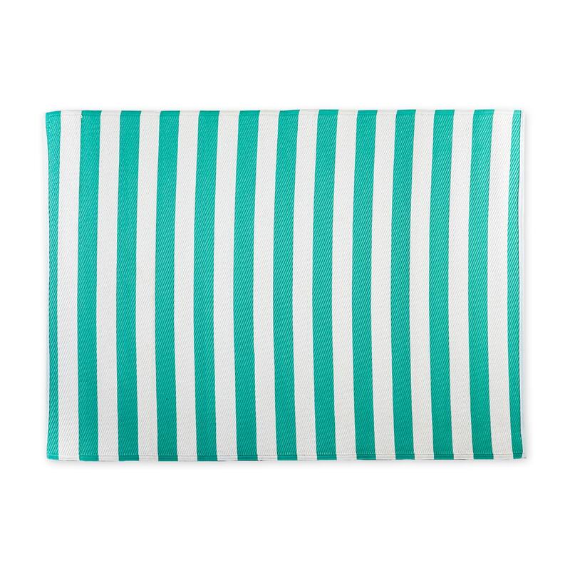 DII Multi-Striped Outdoor Rug