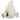 Plush Sitting Gnome with Flower Spring Figurine -10.5"