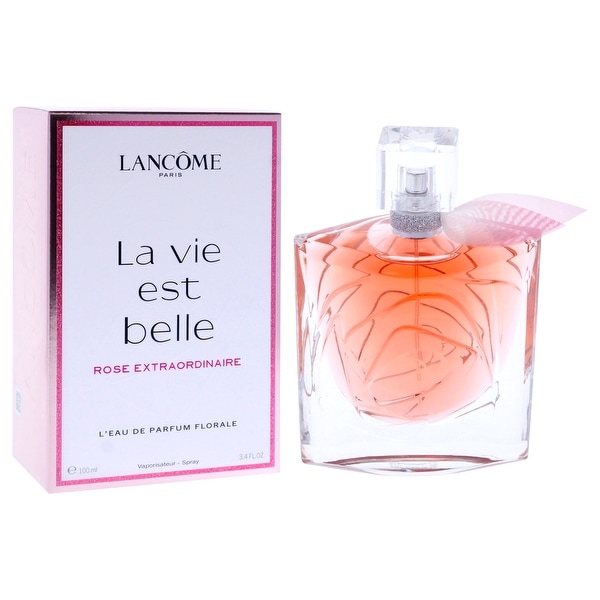 La Vie Est Belle Rose Extraordinaire by Lancome for Women - 3.4 oz