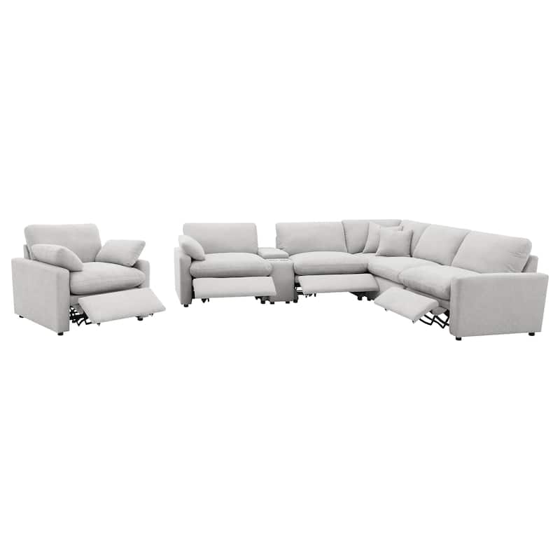 Collins 6-Piece Modular Power Reclining Sectional