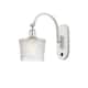 Option White and Polished Chrome / Clear