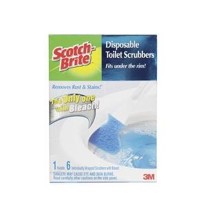 Scotch Brite 557 Sk7 6 Disposable Toilet Bowl Scrubber Kit Overstock 14448025