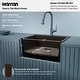 preview thumbnail 49 of 59, Karran Top Mount 25 in. Single Bowl Quartz Kitchen Sink Kit