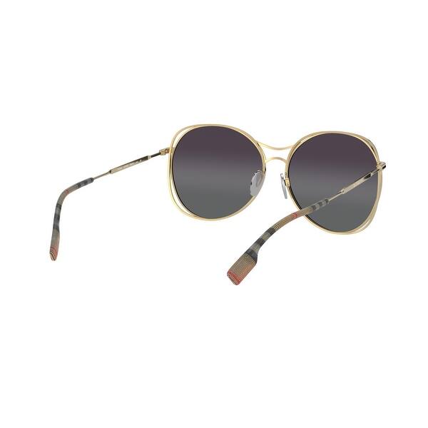 burberry black gold sunglasses