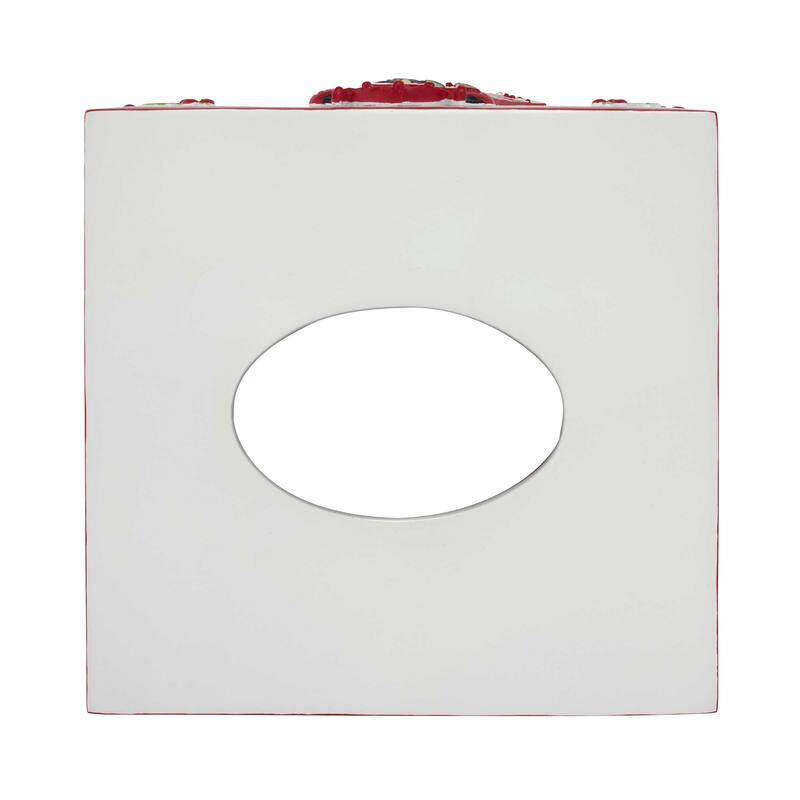 Avanti Peppermint Nutcracker Tissue Cover - Multicolor