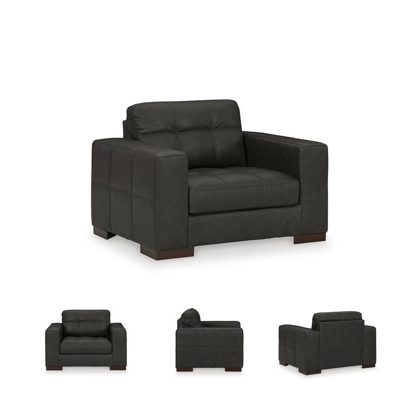 Signature Design by Ashley Luigi Thunder Oversized Chair - 50"W x 41"D x 35"H