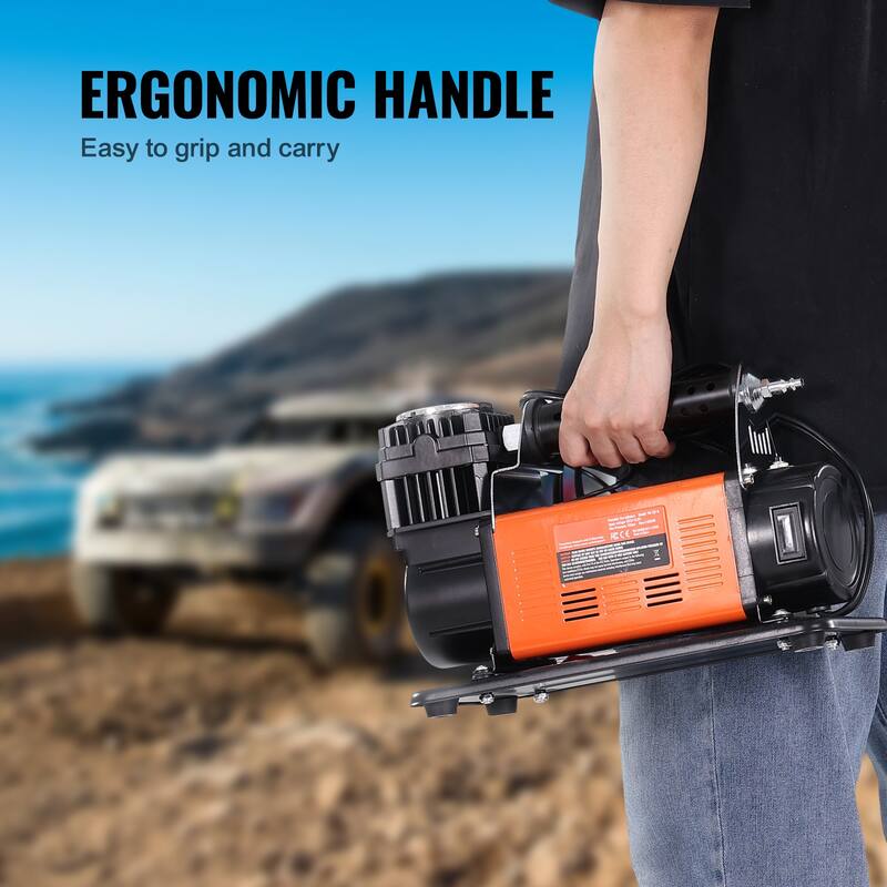 Air Compressor with Digital Pressure Gauge Tire Inflator for Trucks Car SUV