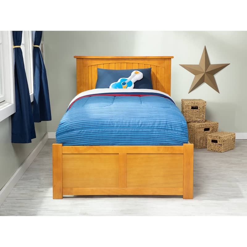 Platform Bed with Drawers - Grey Bedroom Furniture - Modern Style Bed Frame - Underbed Storage Solution