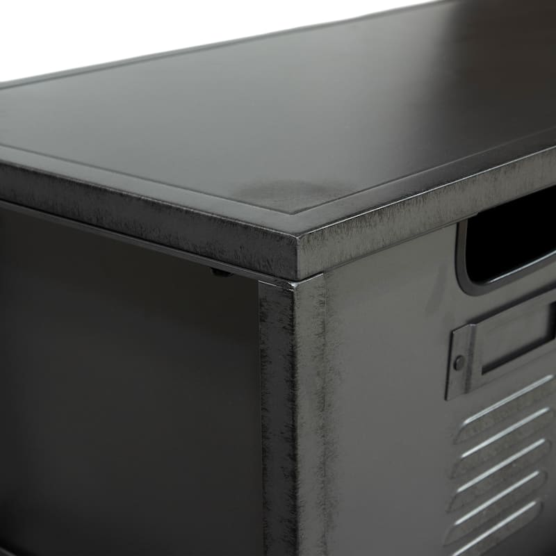 Copern Industrial 44-inch Metal 6-Bin Storage Shelf by Furniture of America