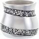 preview thumbnail 5 of 4, Creative Scents Silver Mosaic Gray Bathroom Tumbler