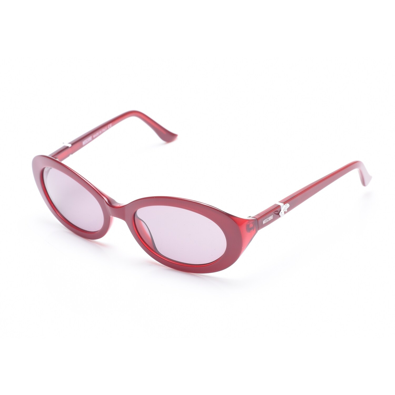 Shop Moschino Women S Bow Detailed Cat Eye Sunglasses Red Small Free Shipping Today Overstock 13405246