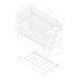 preview thumbnail 2 of 21, Twin over Twin Bunk Beds with Stairway Storage