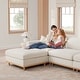 preview thumbnail 4 of 149, Pamela Oversized Modular Sectional Sofa Couch