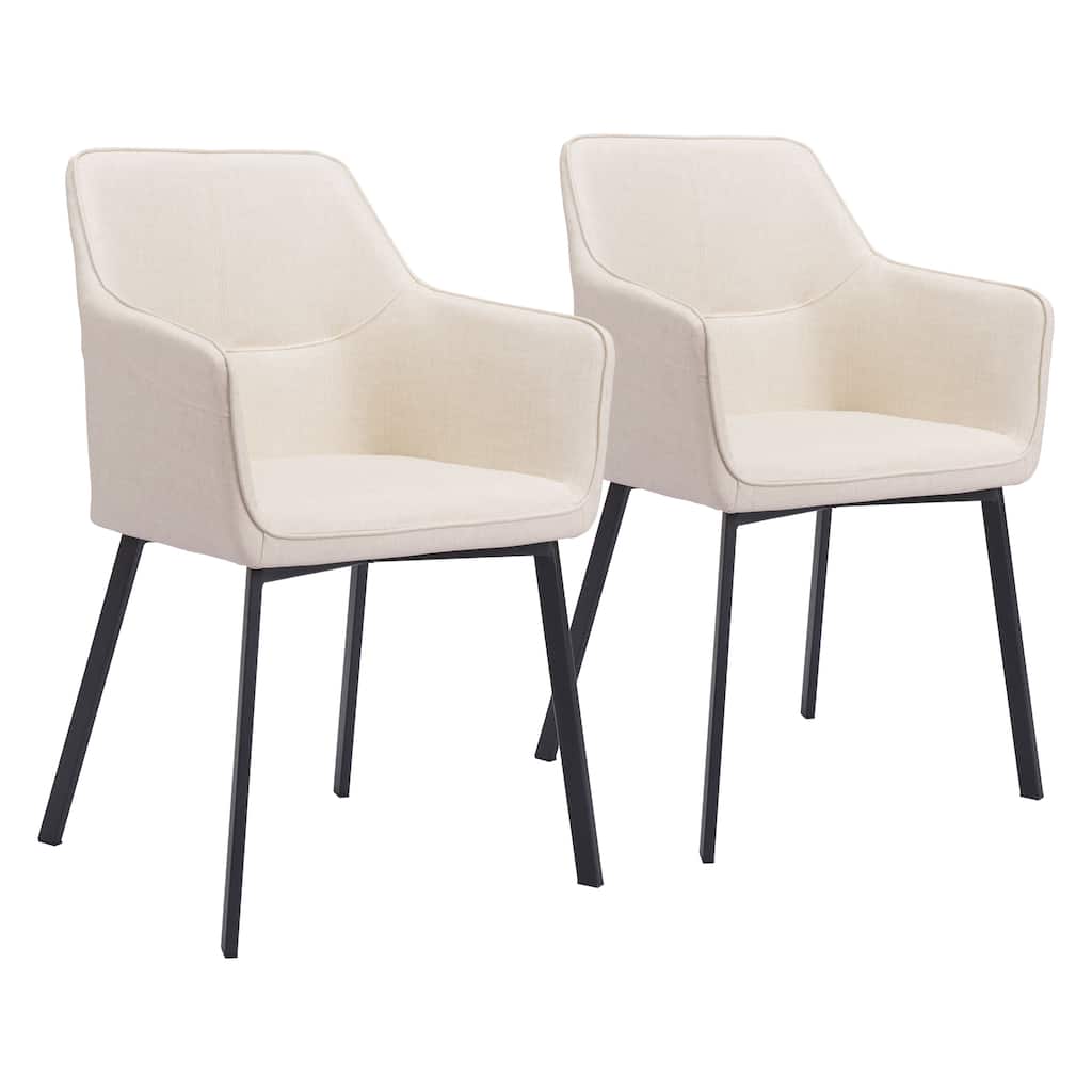 Adage Dining Chair (Set of 2) - 22.4" W x 22.4" D x 33.1" H