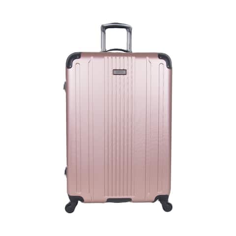 Kenneth Cole Reaction 'Gramercy' 28in Lightweight Hardside ABS 4-Wheel Spinner Checked Suitcase
