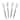 French Home Set of 4 Cake Forks - Holly Berry