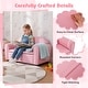 preview thumbnail 5 of 8, Gymax Kids Sofa Armrest Chair Lounge Couch Wood Construction Storage