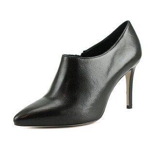 pointed black bootie