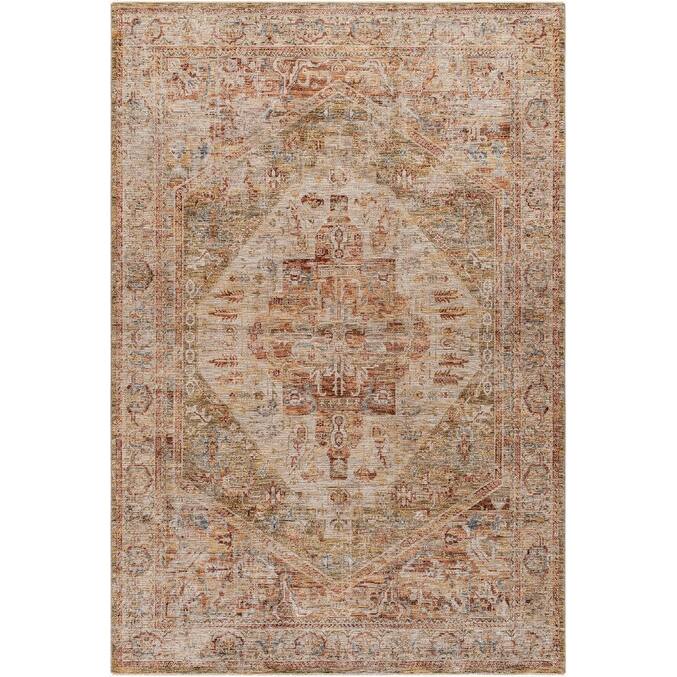 Livabliss Traditional Naila Medallion Area Rug