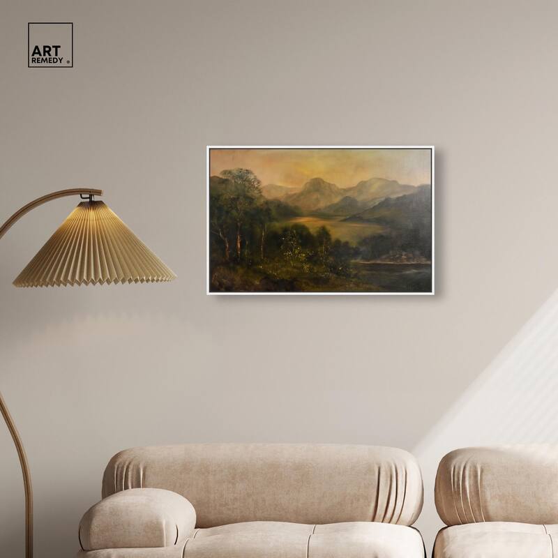 Highland Hues Canvas by Art Remedy