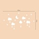 preview thumbnail 6 of 5, Walplus White Sky Clouds Baby Sleep Children Wall Stickers Nursery Decor