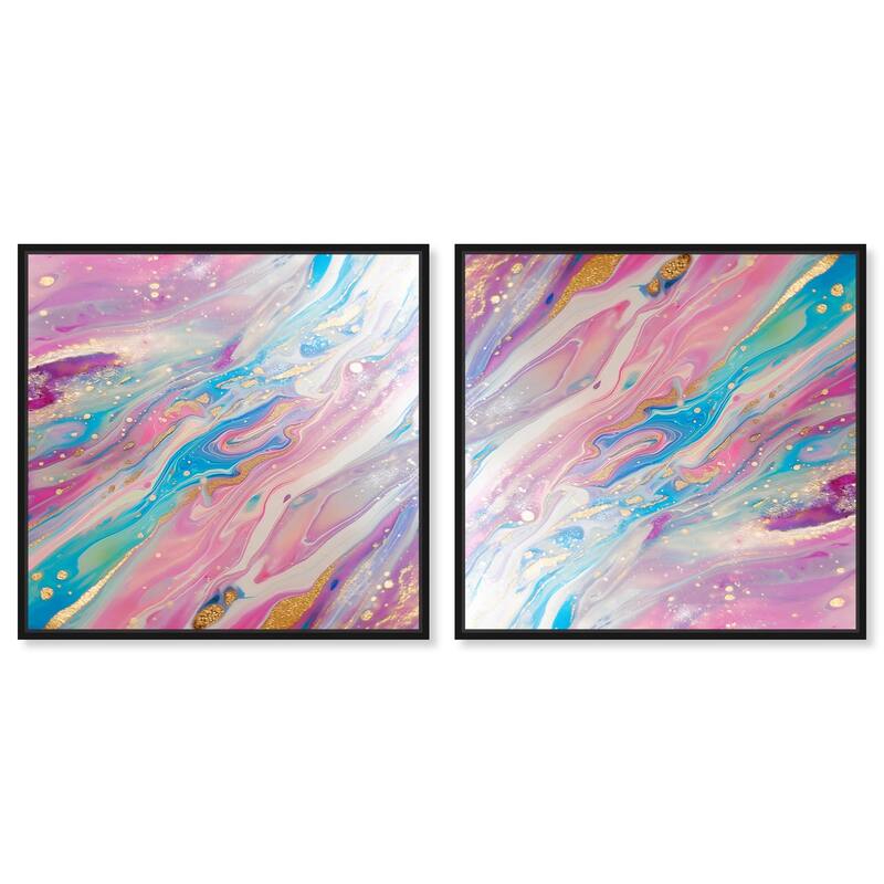 Cherry Lemon Drink Canvas by Art Remedy - 20" x 30" - Silver