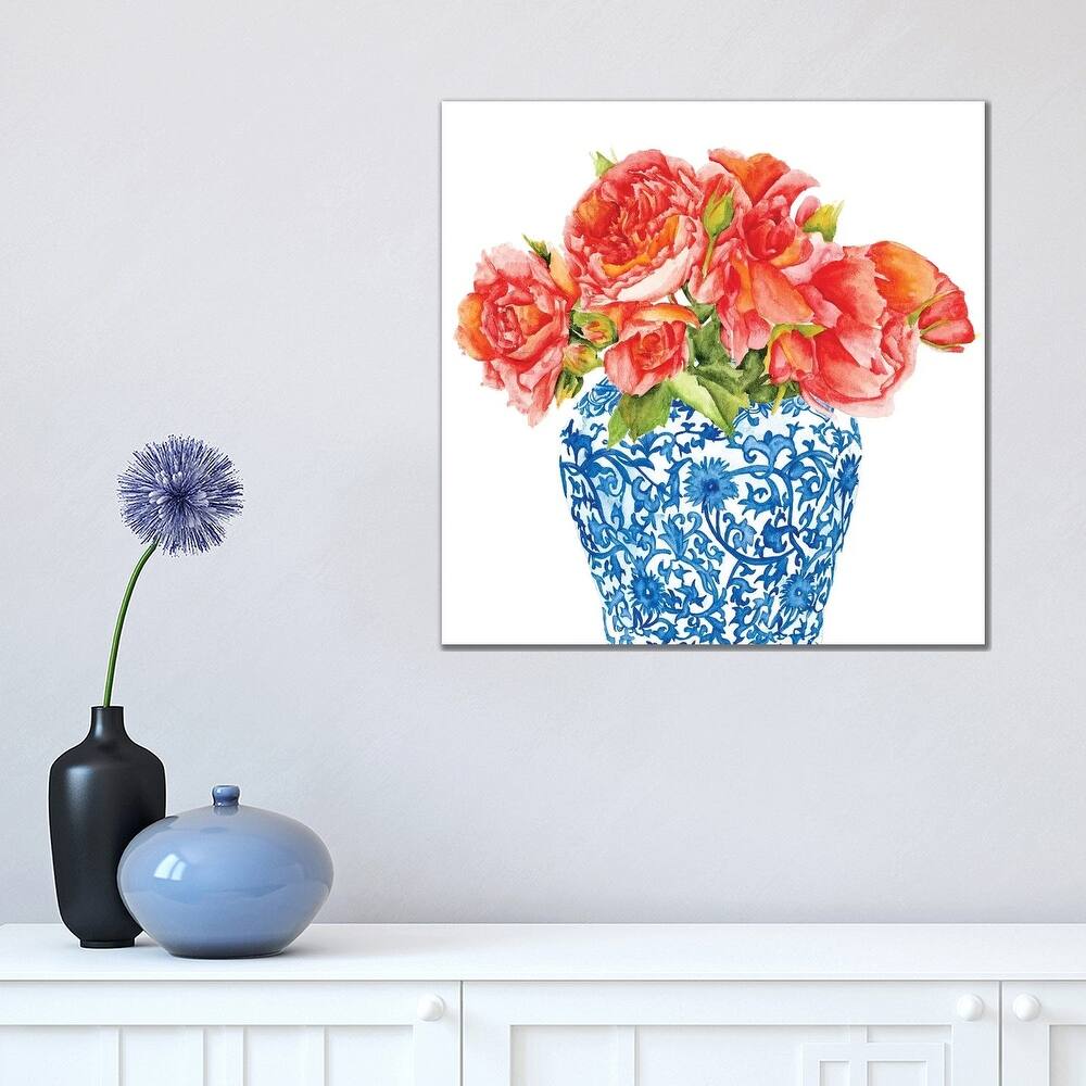iCanvas "Sweet Peonies II" by Melissa Wang Canvas Print