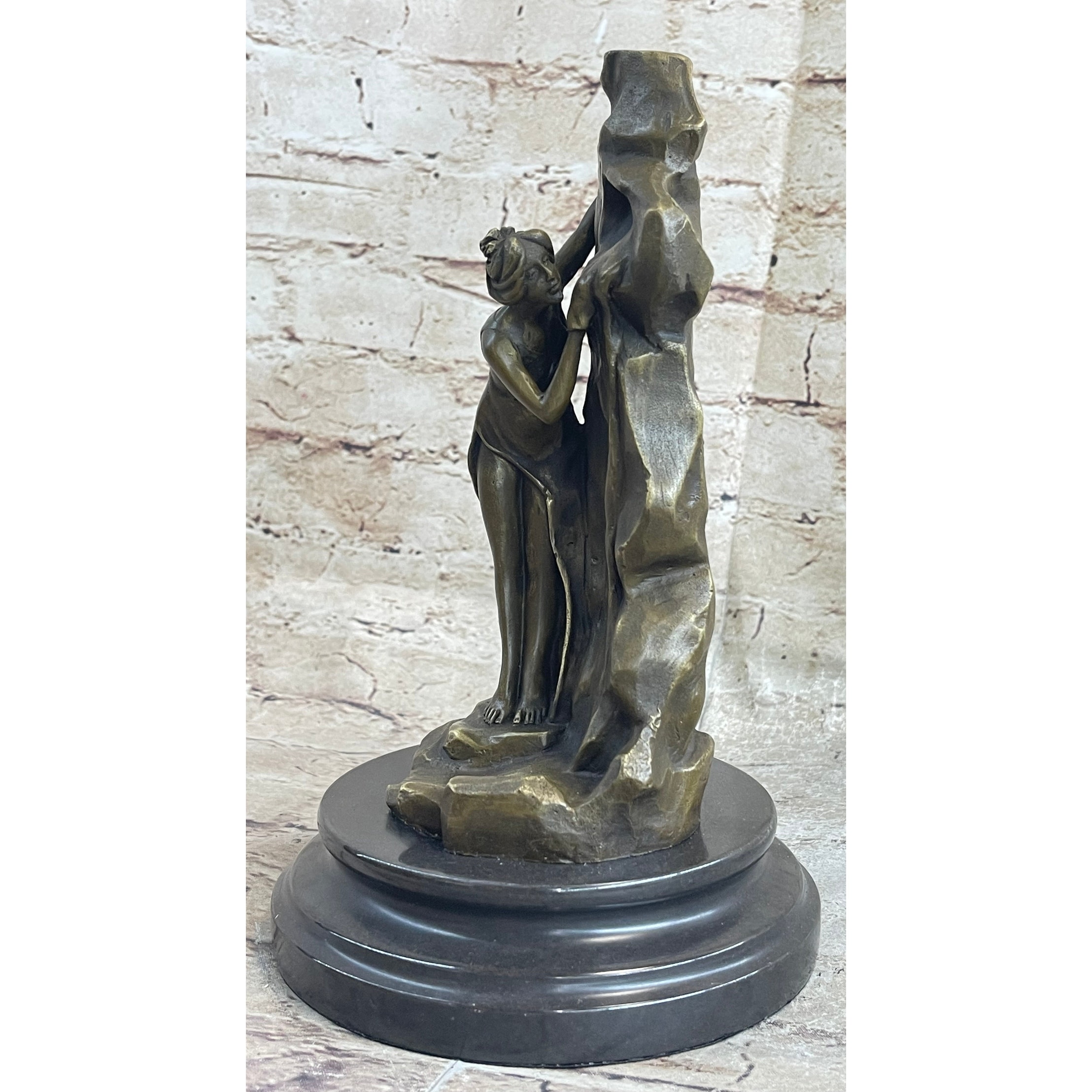 Handmade Moreau Enchanting Beauty Bronze Sculpture Art Marble Figurine Hot Cast