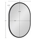 preview thumbnail 36 of 92, Kate and Laurel Caskill Capsule Framed Wall Mirror